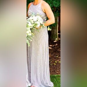 Adrianna Papell bridesmaid dress